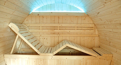 Sauna extérieur Gaïa Luna - Pack Accessoires inclus