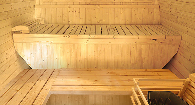 Sauna extérieur Gaïa Luna - Pack Accessoires inclus