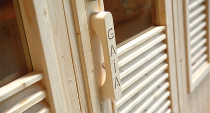 Sauna extérieur Gaia Bella - Pack Accessoires inclus